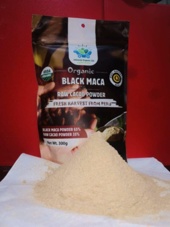 Black Maca & Caca Powder ৩০০ গ্রাম ১ পিচ